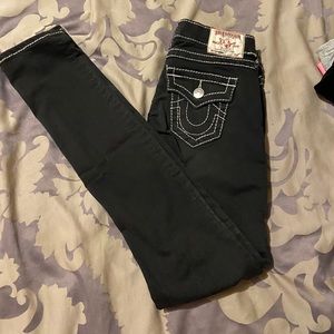 Size 7/28 True Religion skinny jeans